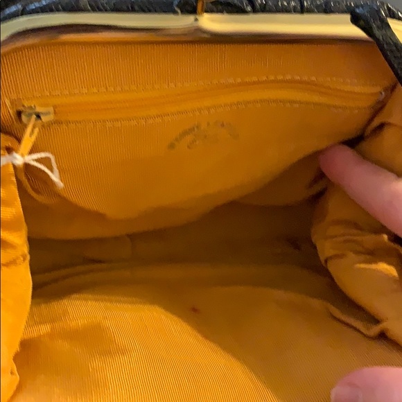 Vintage 1950s Etra Genuine Leather Crossbody - Picture 5 of 5